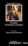 Exequias de la lengua castellana