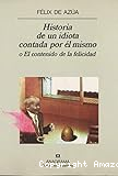 Historia de un idiota contada por él mismo