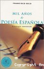 Mil años de poesía española