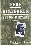 Segon dietari 1980-1982