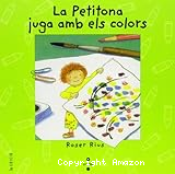 La petitona juga amb els colors