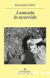 Lamento lo ocurrido