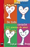 De todo corazón 111 poemas de amor