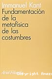 Fundamentación de la metafísica de las costumbres