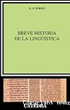 Breve historia de la lingüística