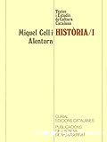Hist&ograve;ria 1 Textos i estudis de cultura catalana