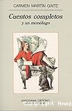 Cuentos completos y un mon&oacute;logo