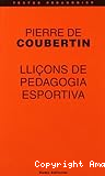 Lliçons de pedagogia esportiva