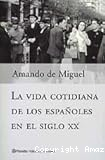 La Vida cotidiana de los españoles en el siglo XX