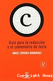 Guía para la redacción y el comentario de texto