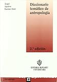 Diccionario temático de antropología