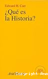 ¿Qué es la historia?